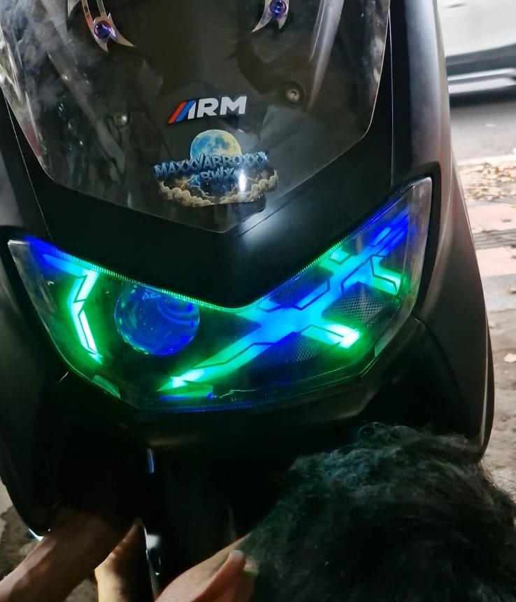 Nmax New Lazy RGB
