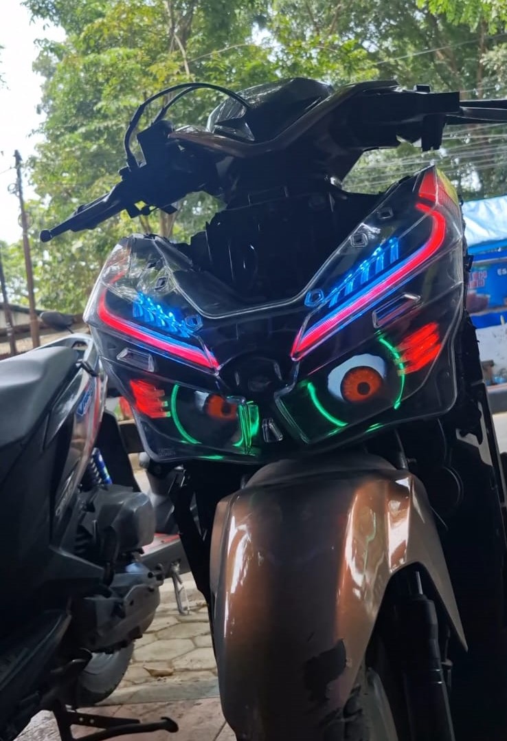 Konsep mata animasi untuk show contest